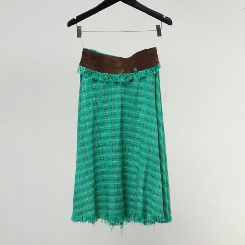LEKAT Mid-Waist Baduy Handwoven Skirt