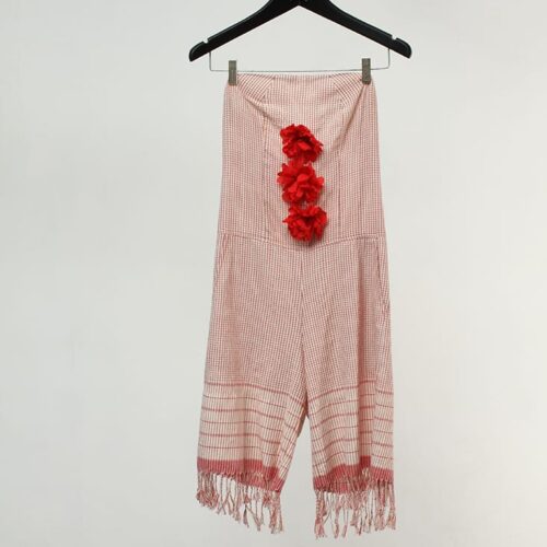 LEKAT Red Baduy Kemben Jumpsuit