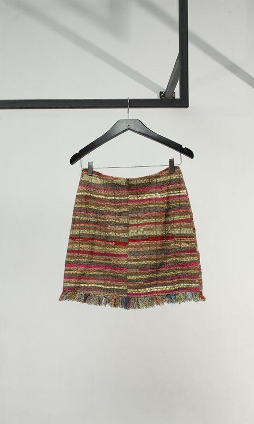Multi-color Woven Skirt