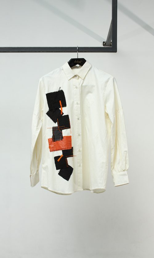 Long Sleeve Shirt with Patches