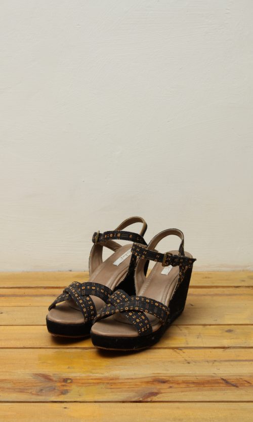 Ankle Strap Baduy Wedges