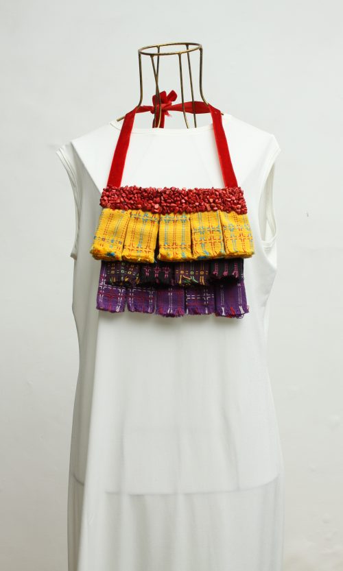 Napkin Layer Woven Necklace