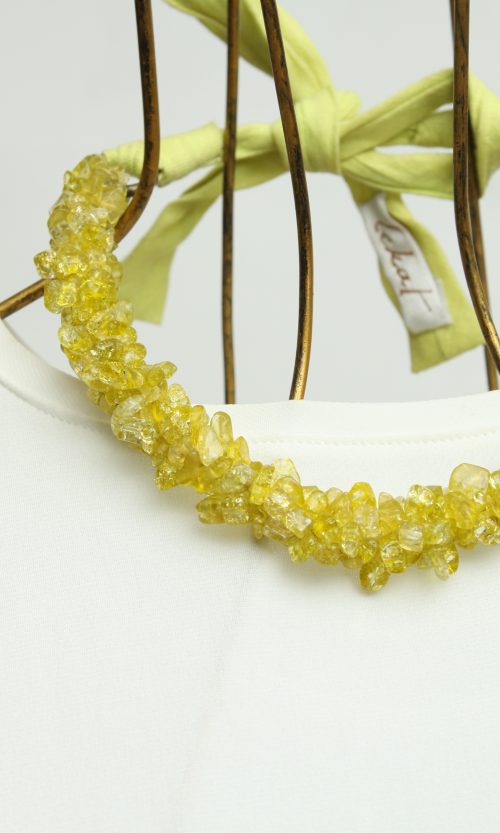 Beaded Rock Necklace