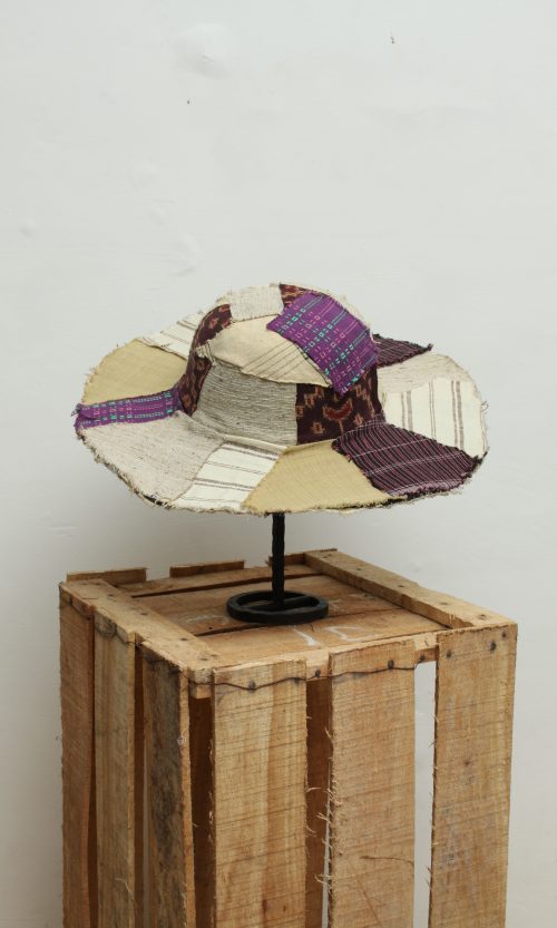 Woven Purperlish Sunhat