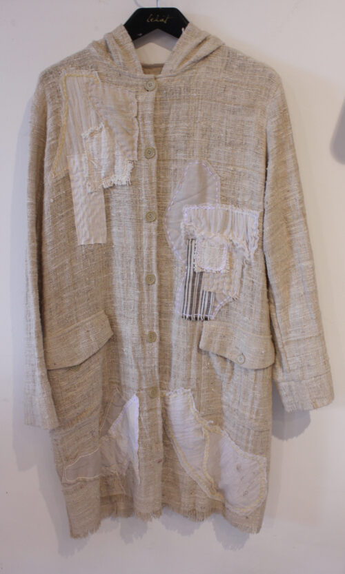 Off White Woven Outerwear