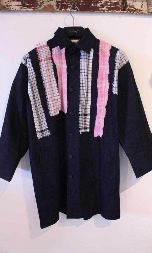 Oversize Jacket Denim Patches