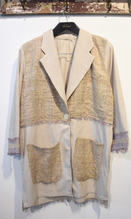 Oversize Mix Woven Fabric