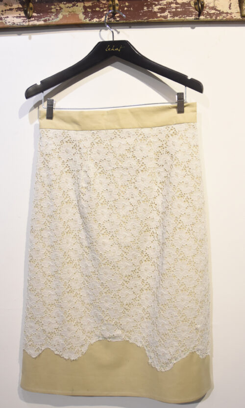 Linen Lace Skirt
