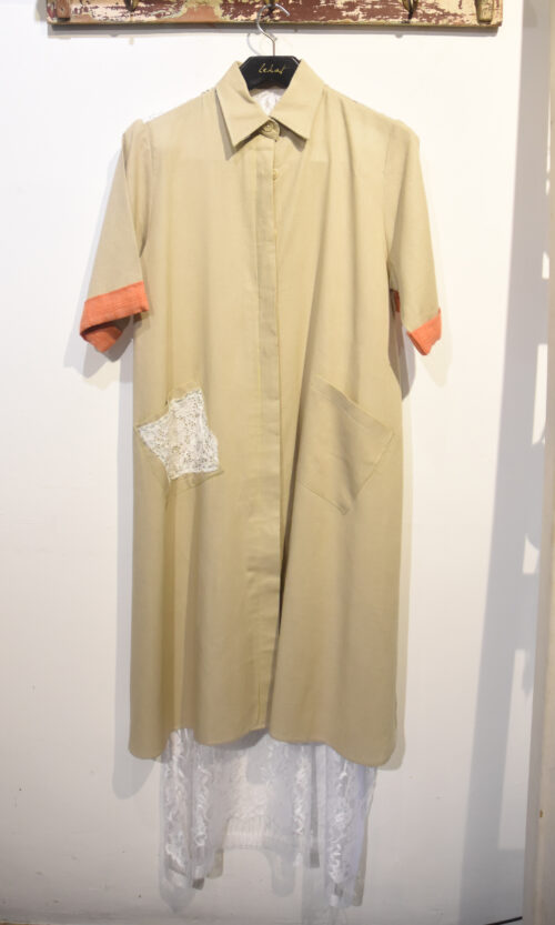 Linen Lace Dress