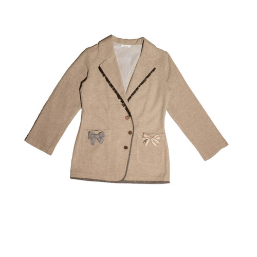LEKAT Single Breasted Woven Blazer