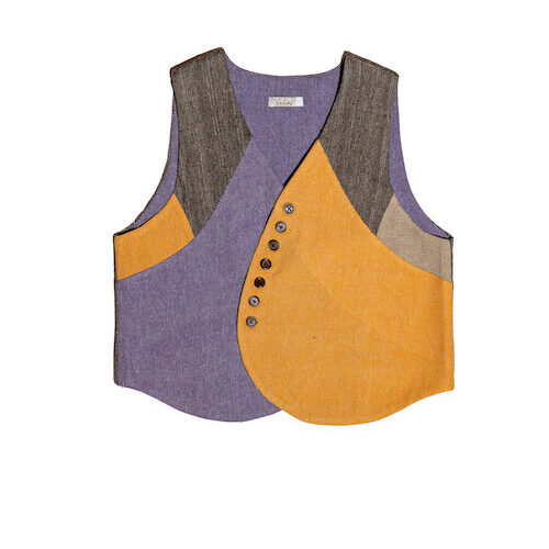 LEKAT Four Tone Woven Vest