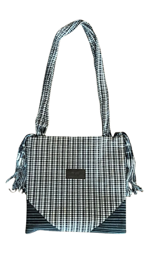 LEKAT DUA Baduy Monochrome Shoulder Bag