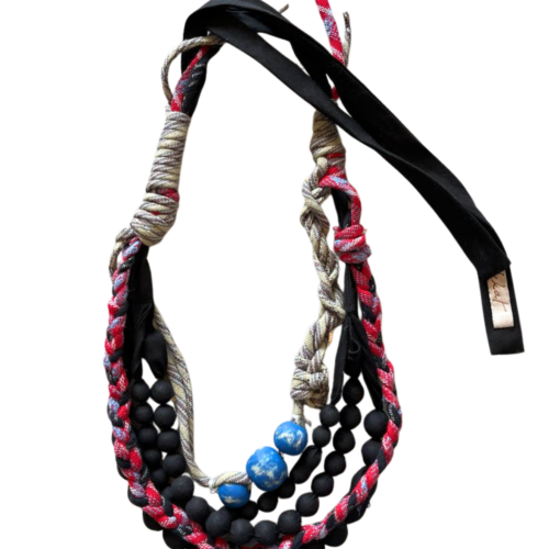 LEKAT Multicolor Braided Necklace