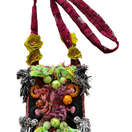 LEKAT Tassel Pouch Necklace