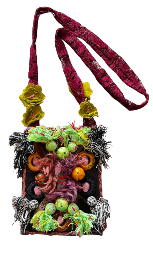 LEKAT Tassel Pouch Necklace