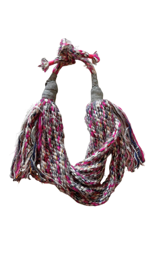 LEKAT Braided Tassel Necklace