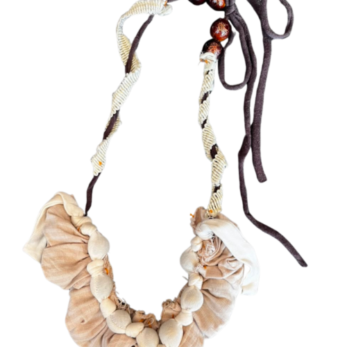LEKAT Upcycled Fabric Necklace