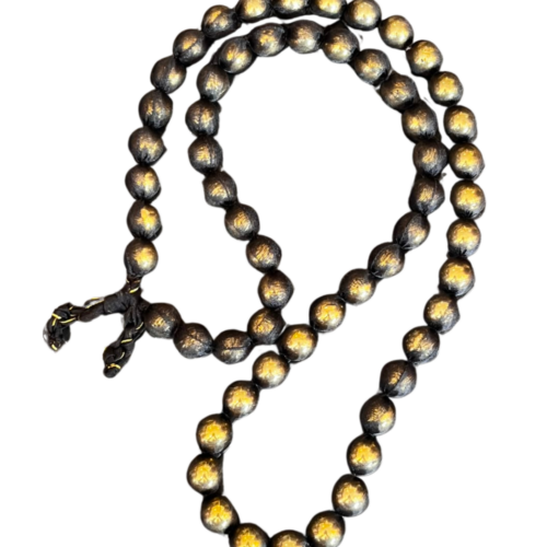 LEKAT Handcrafted Gold Beaded Necklace