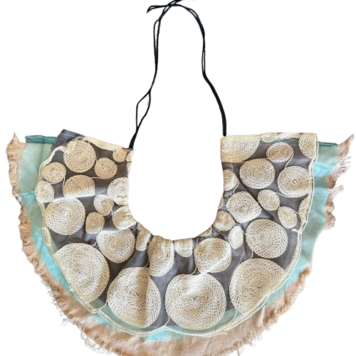 LEKAT Mic Fabric Bib Necklace