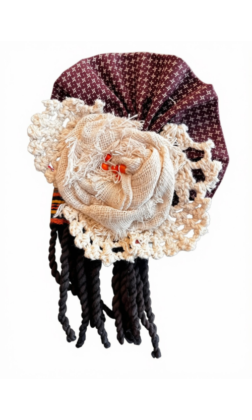 LEKAT Rose - Scalloped Lace Brooch