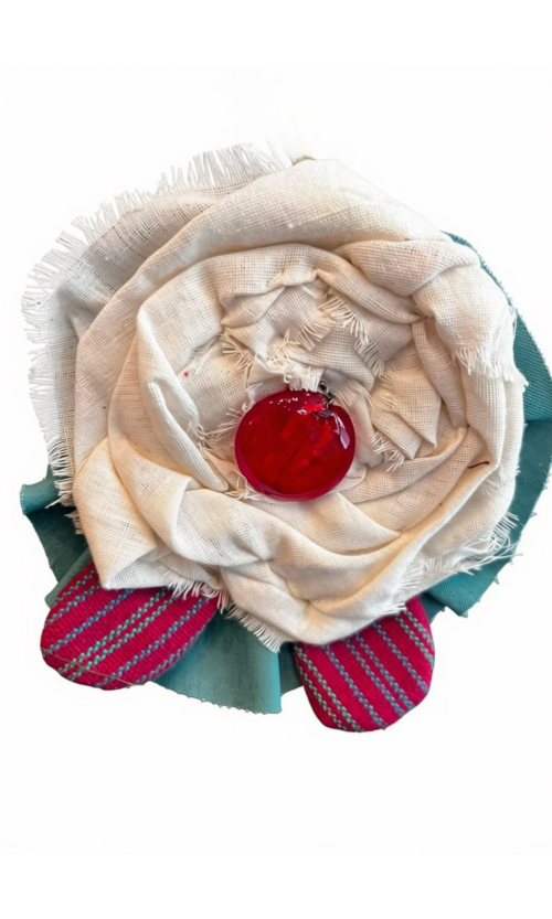 LEKAT Rose Bloom Brooch