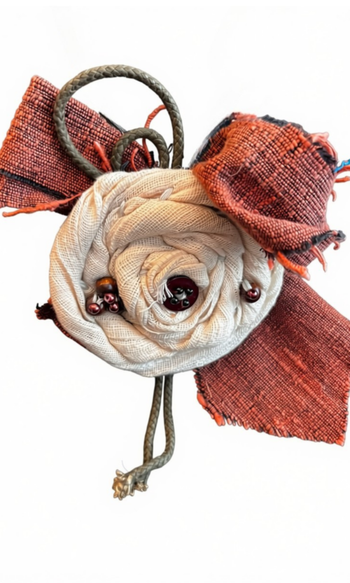LEKAT Ivory Bloom Brooch