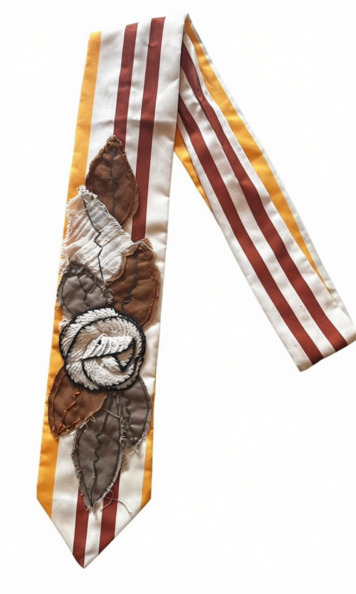 LEKAT Stripes Patchwork Necktie
