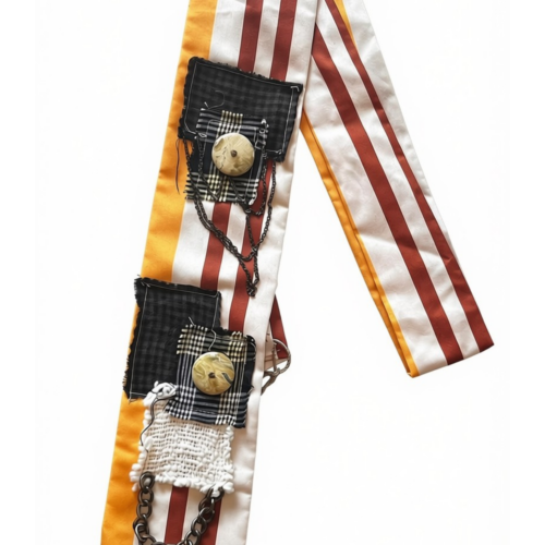 LEKAT Stripes Patchwork Necktie