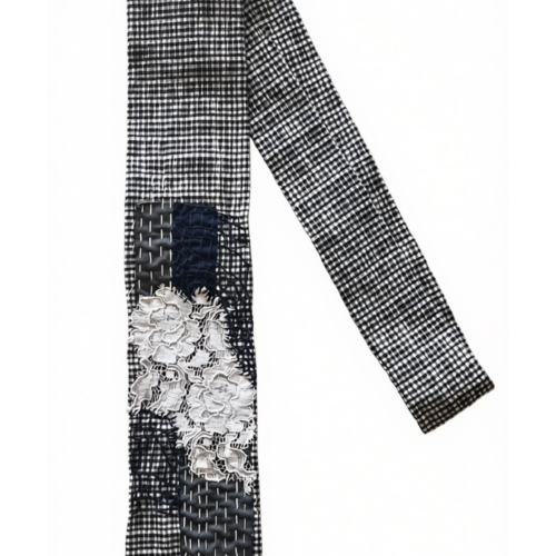 LEKAT Plaid Patchwork Necktie