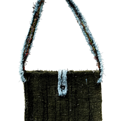 LEKAT Forest Green Woven Bag