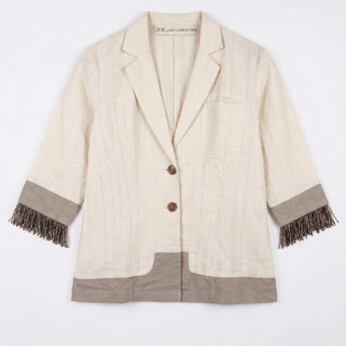 ZOE Label x LEKAT DUA Linen Blazer