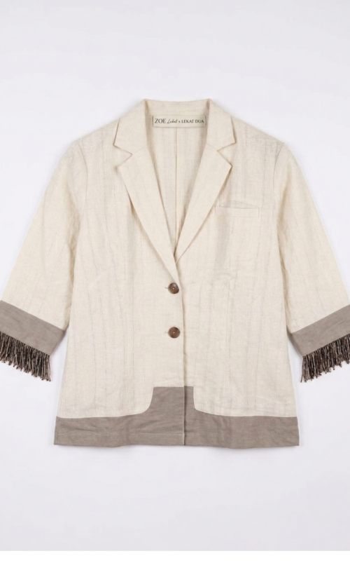 ZOE Label x LEKAT DUA Linen Blazer