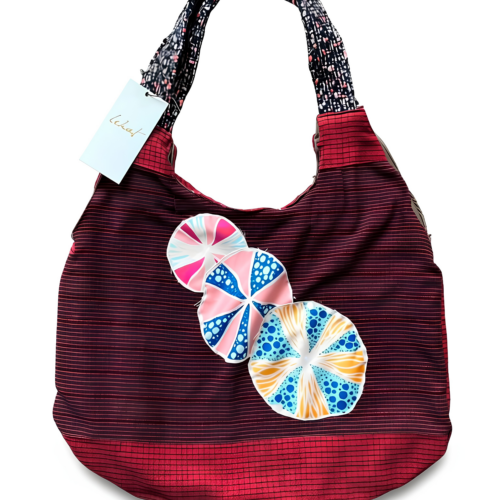 LEKAT Upcycle Two Tone Baduy Shoulder Bag