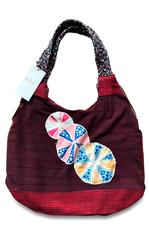 LEKAT Upcycle Two Tone Baduy Shoulder Bag