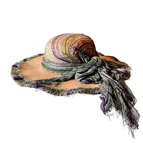 LEKAT Seaweed Mesh Sun Hat in Mocha