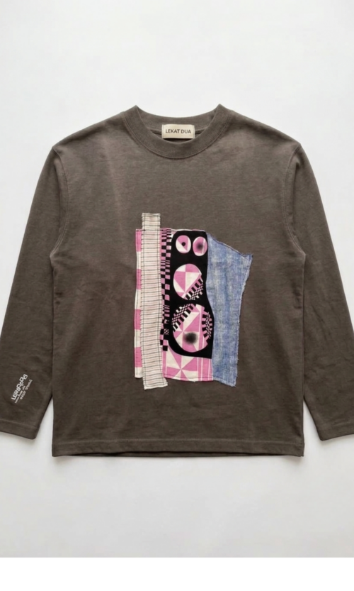 LEKAT DUA X CIPSI Olive Sweatshirt (Medium)