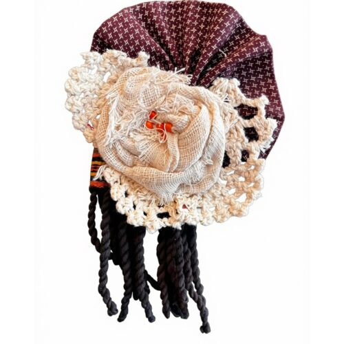 LEKAT Rose - Scalloped Lace Brooch