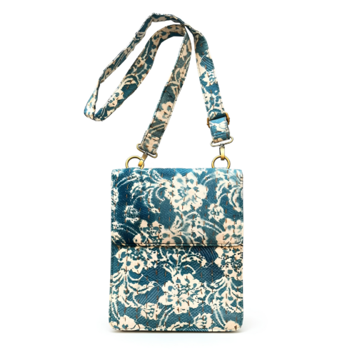 LEKAT Botanical Pattern Shoulder Bag