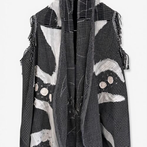 LEKAT Oversize Stripe Baduy Outer