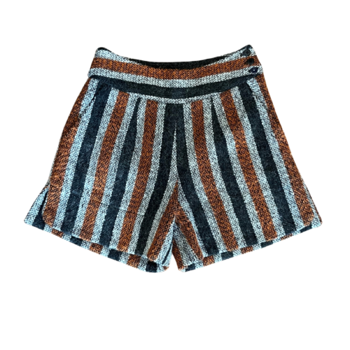 LEKAT Stripe Tweed Short