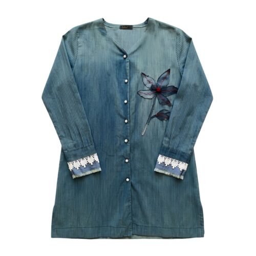 LEKAT AGEMAN Indigo Tunic