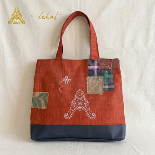 Amok x LEKAT Tote Bag - Terracotta