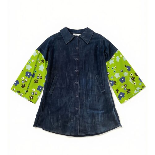 LEKAT Woven Indigo Jacket