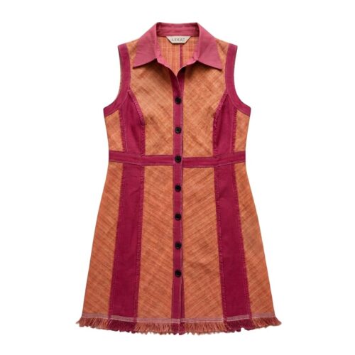 LEKAT Two Tone Baduy Sleeveless Dress